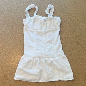 Art Class White Textured Top